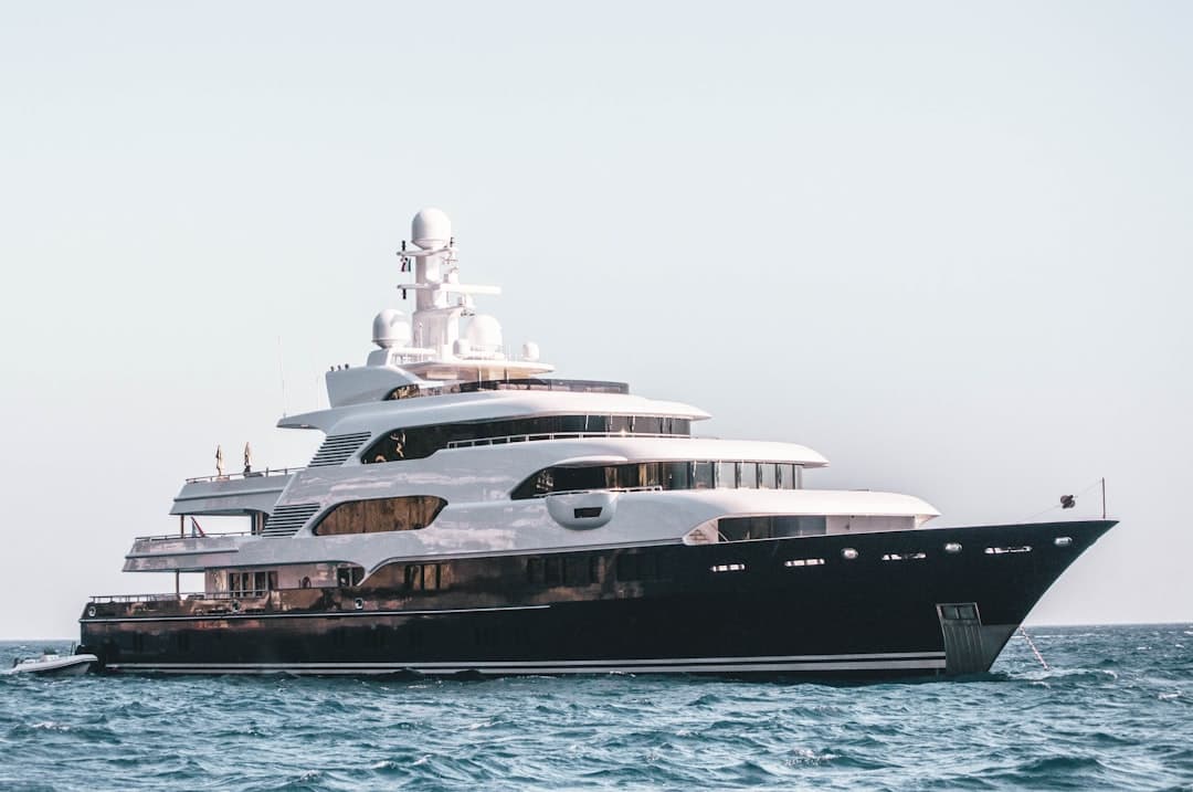 This photo was taken when I was at the Amalfi coast this summer. I shot this massive private yacht. Hope you like it!
